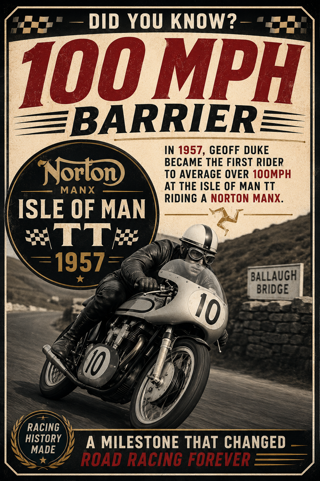 Did You Know Norton Once Built A Motorcycle That Averaged Over 100mph At The Isle Of Man TT