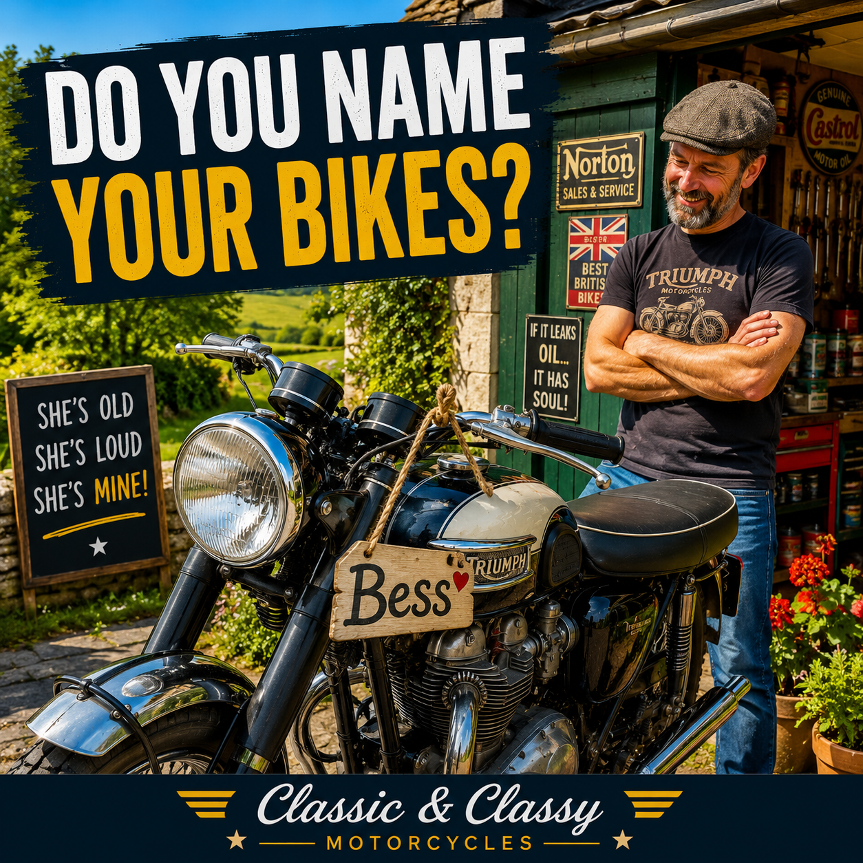Do You Name Your Motorcycles?