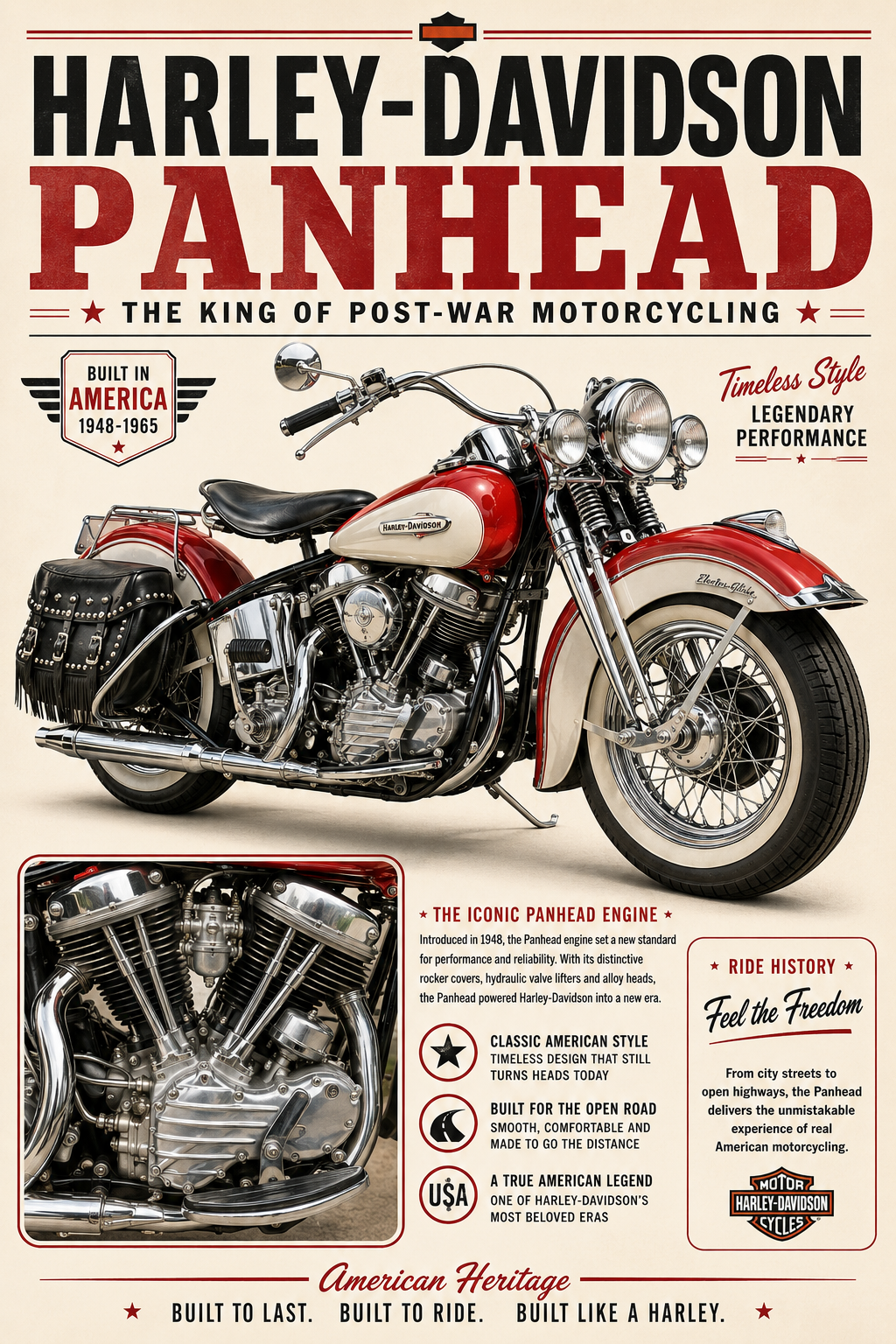 Harley-Davidson Panhead – The King of Post-War Motorcycling