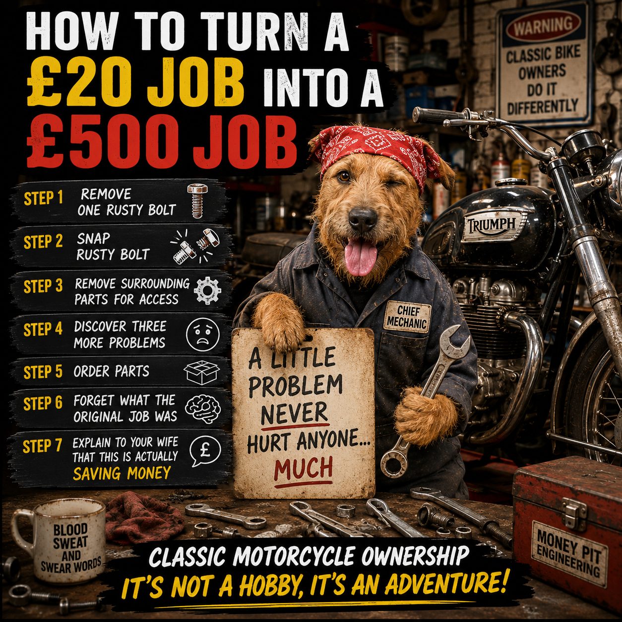 How To Turn A £20 Job Into A £500 Job