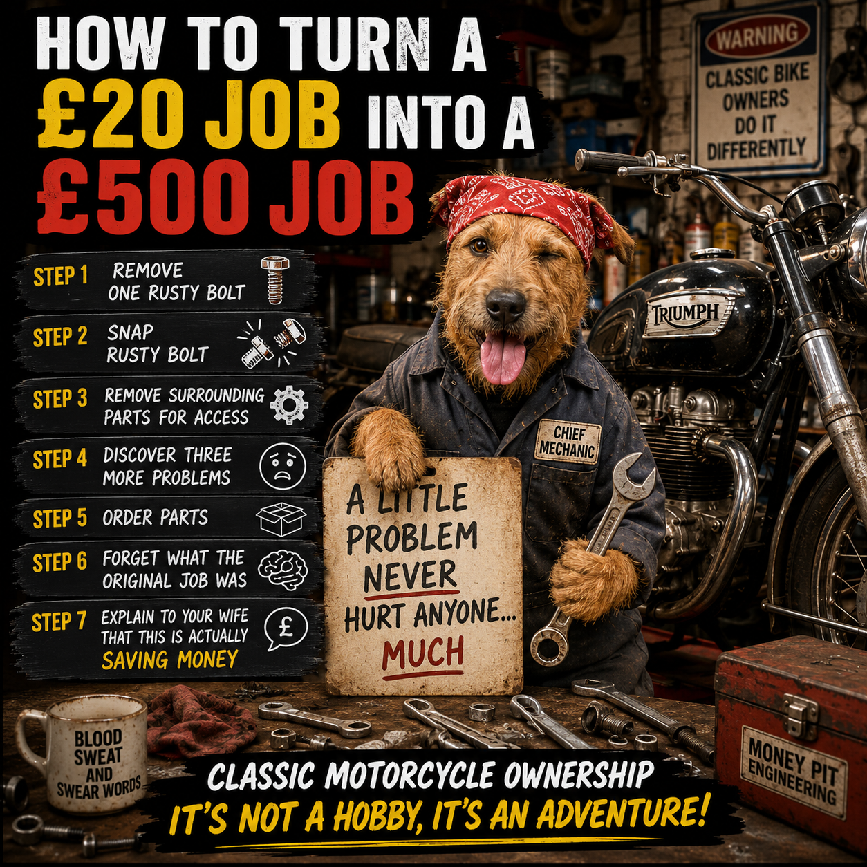 How To Turn A £20 Job Into A £500 Job