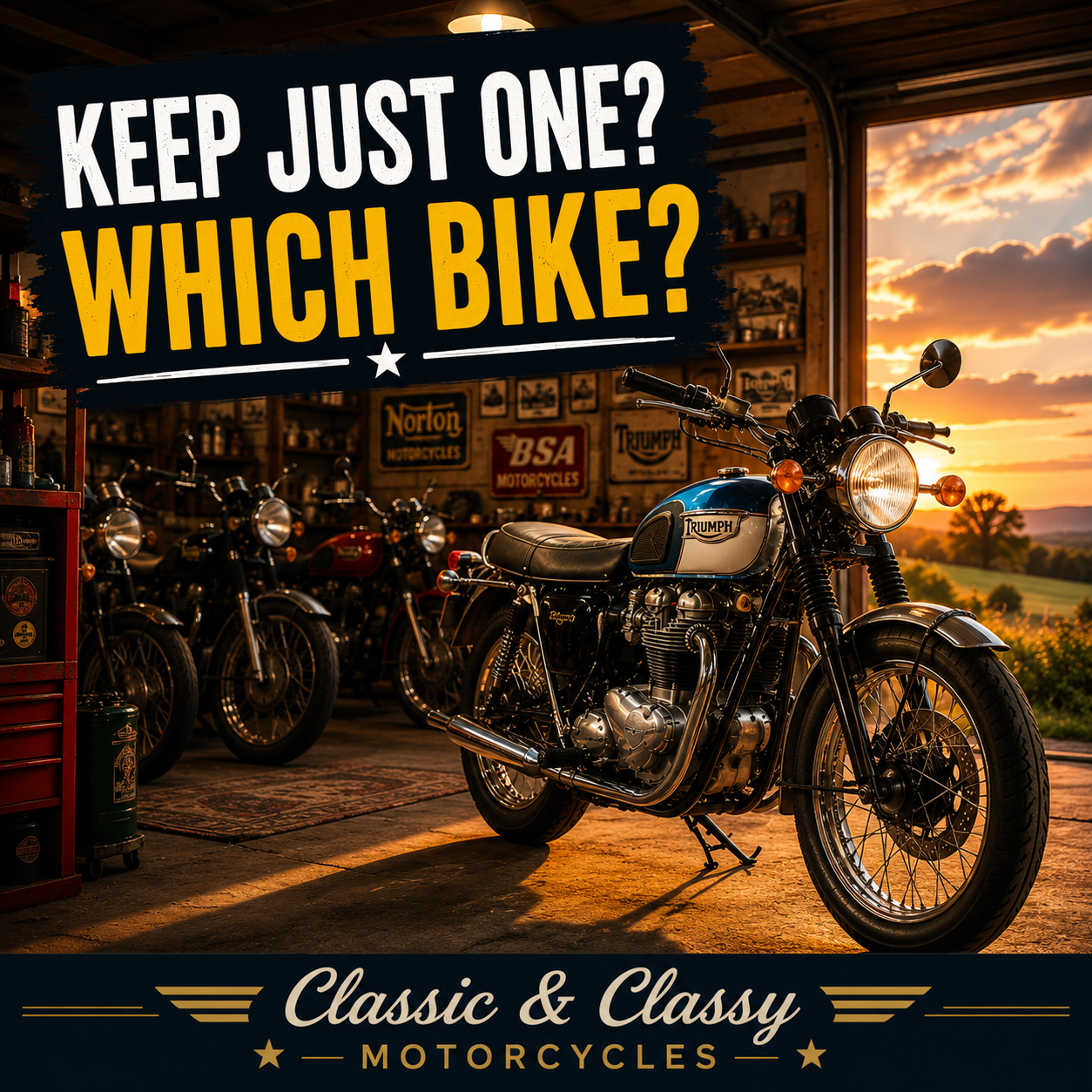 If You Could Keep Just One Motorcycle Forever, Which Would It Be?