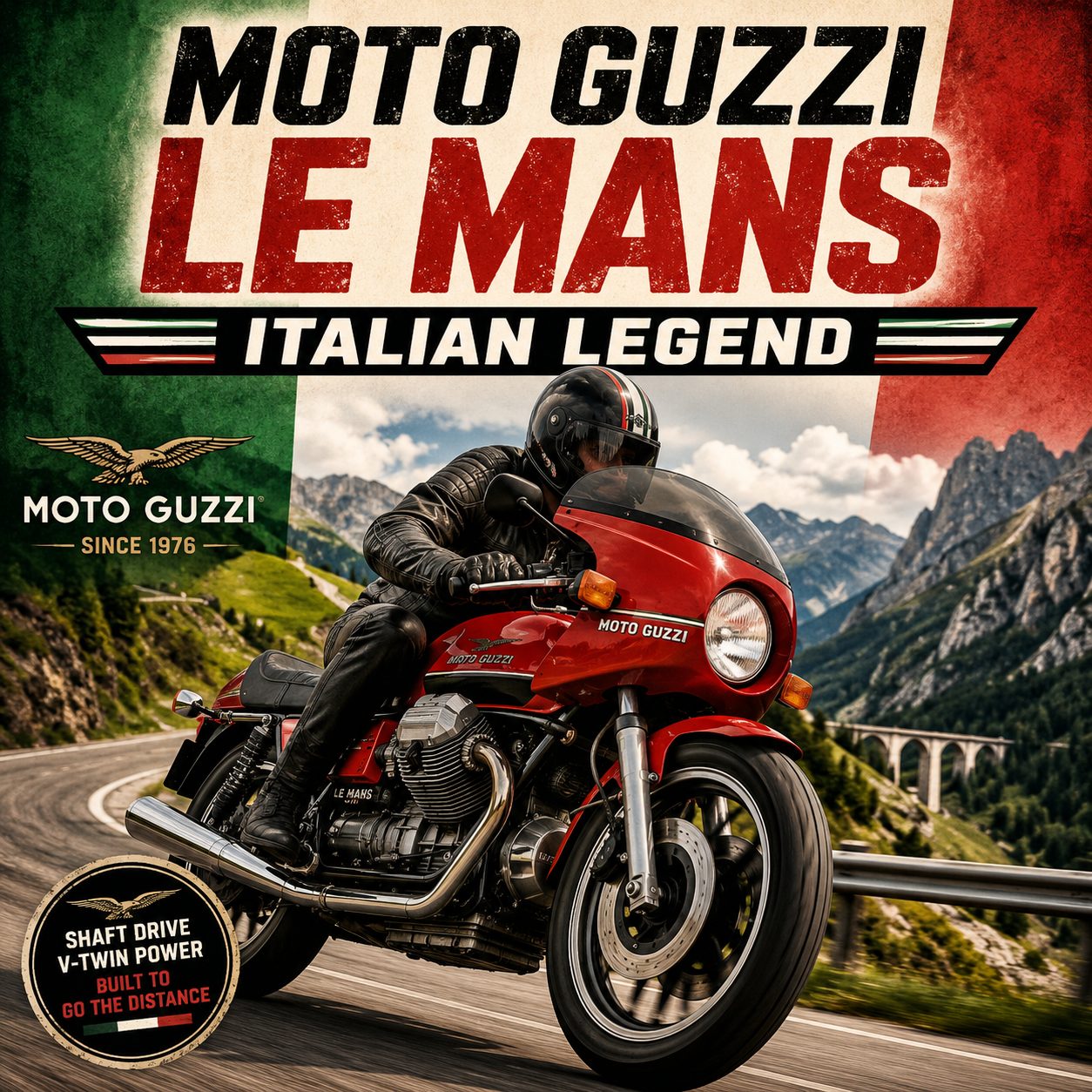 Moto Guzzi Le Mans – Italy’s Sporting Legend