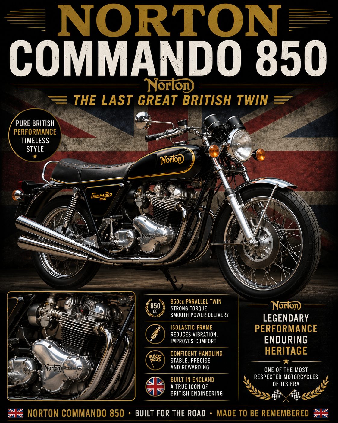 Norton Commando 850 – The Last Great British Twin