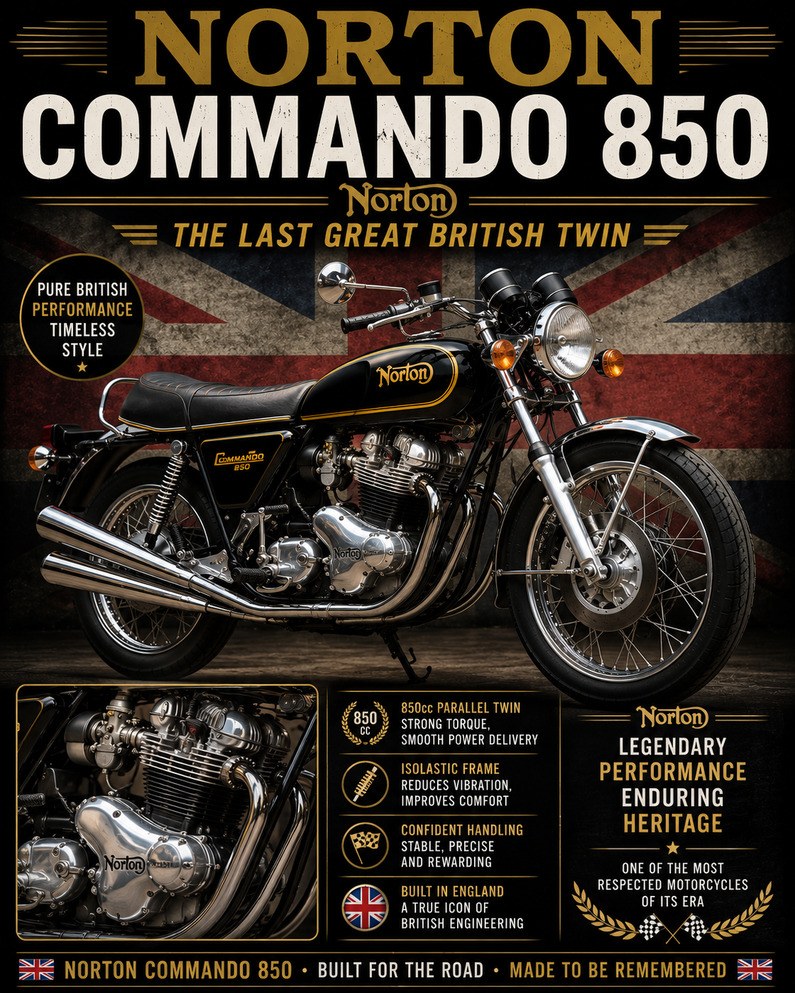 Norton Commando 850 – The Last Great British Twin