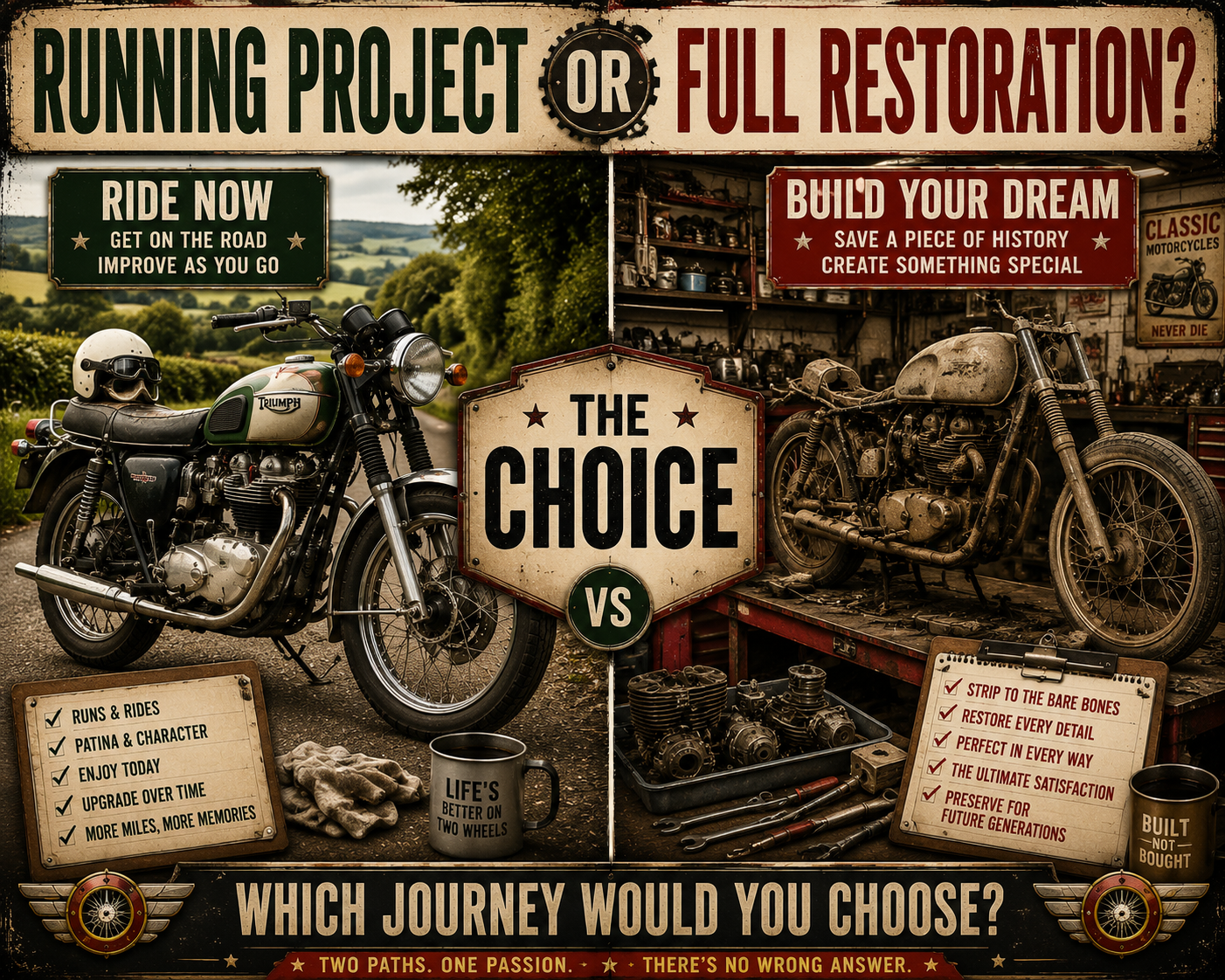 Running project or full restoration?