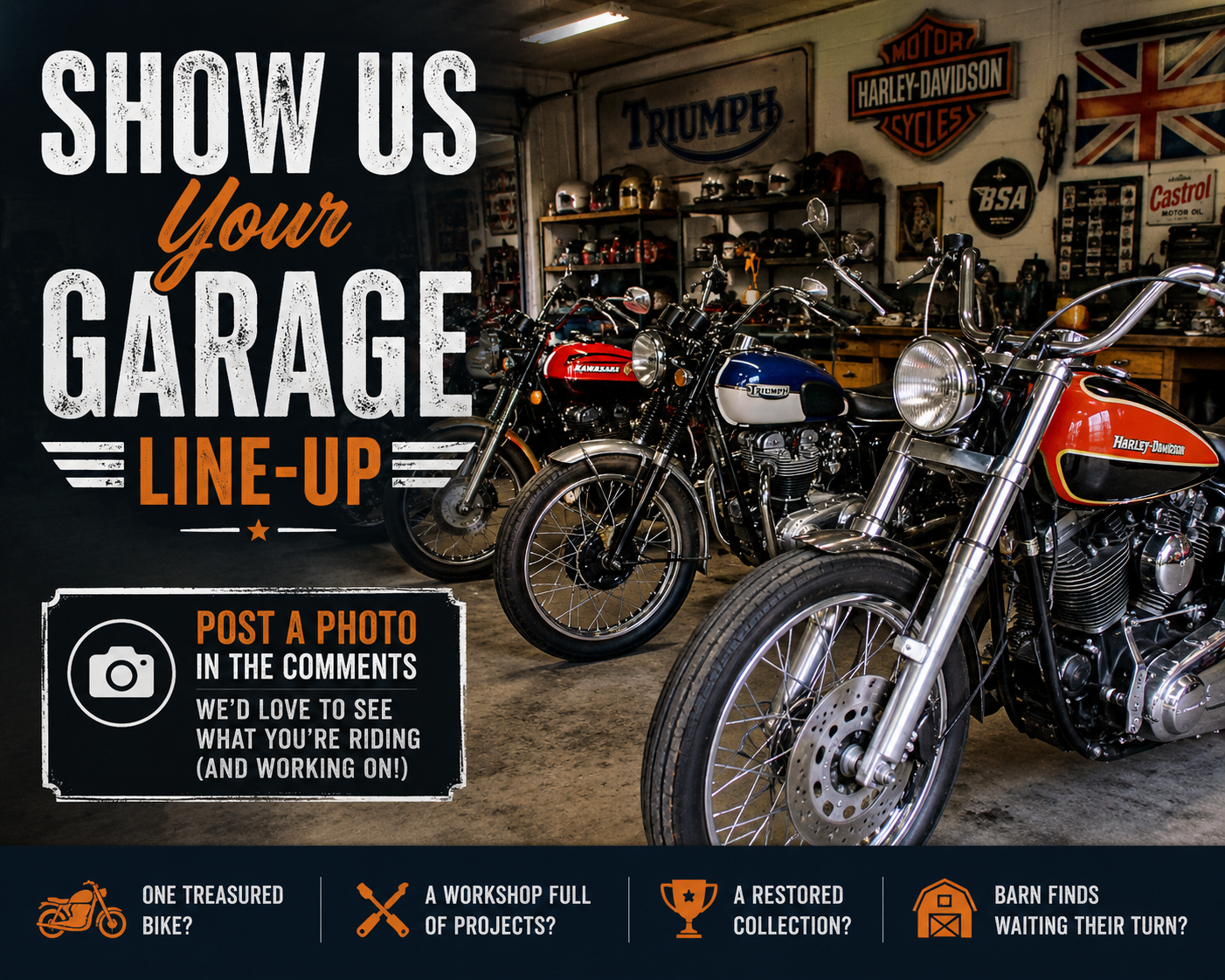 Show Us Your Garage Line-Up