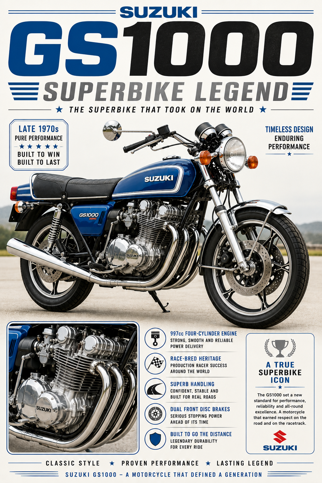 Suzuki GS1000 – The Superbike That Took On The World
