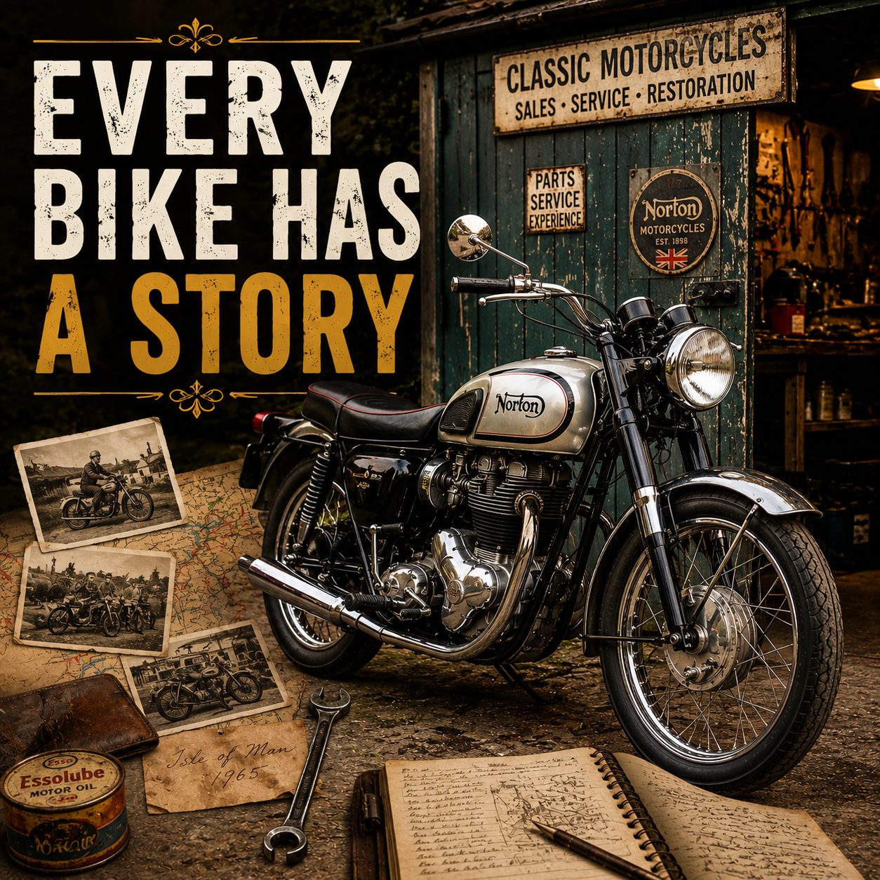 The Best Motorcycle Is The One With A Story