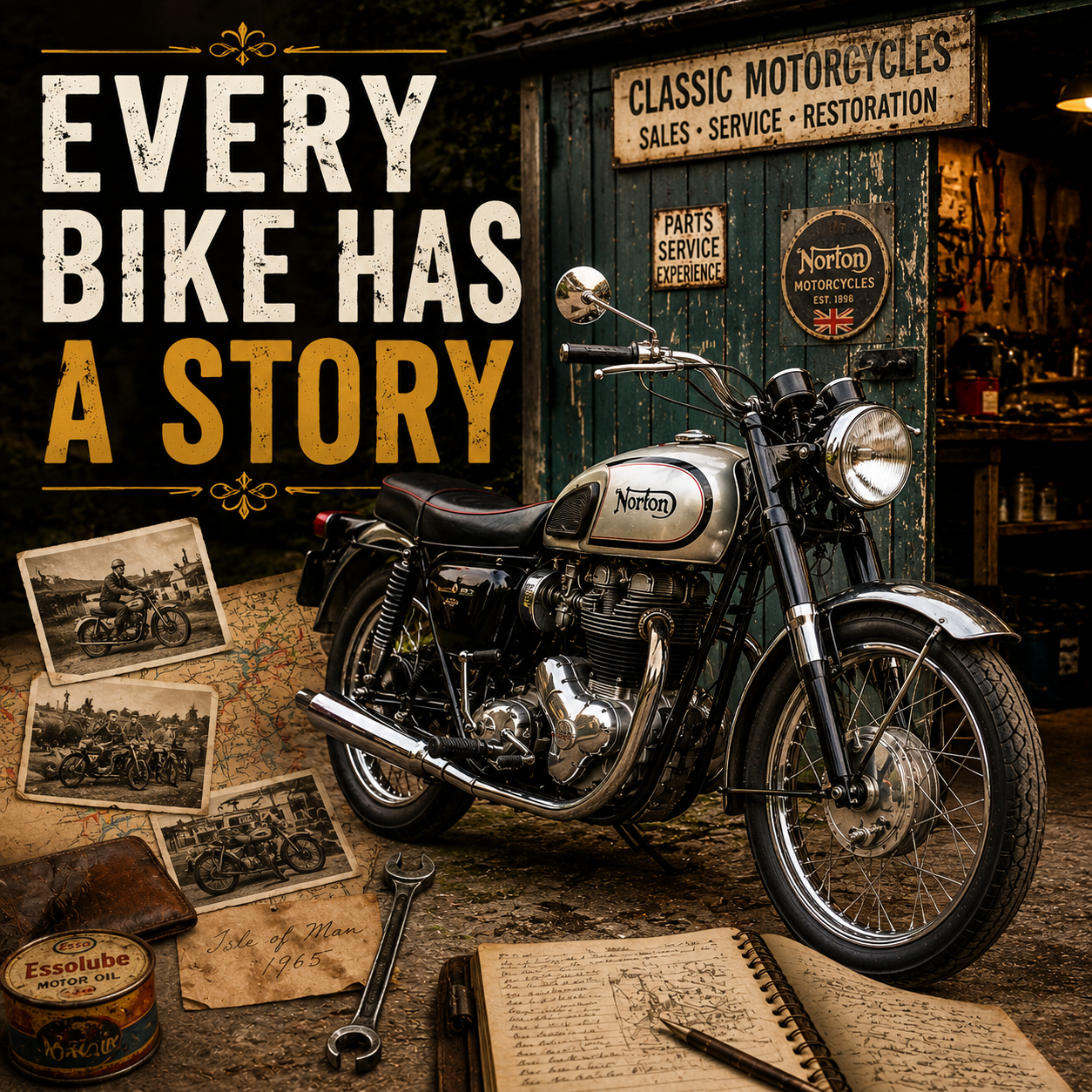 The Best Motorcycle Is The One With A Story