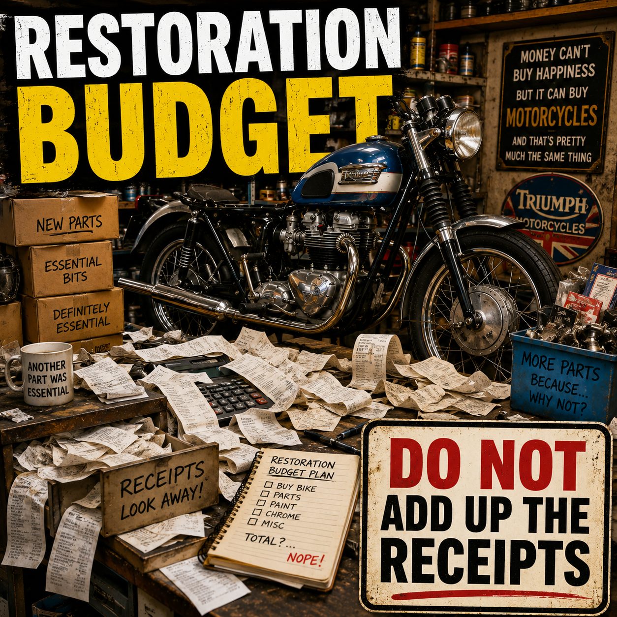The Classic Motorcycle Budgeting System