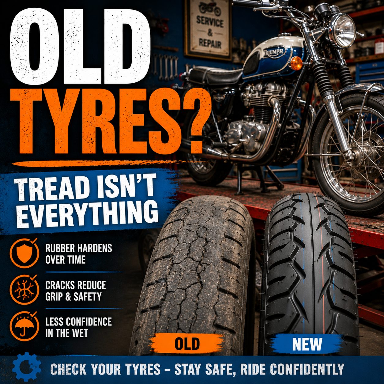 The Hidden Damage Caused By Old Tyres