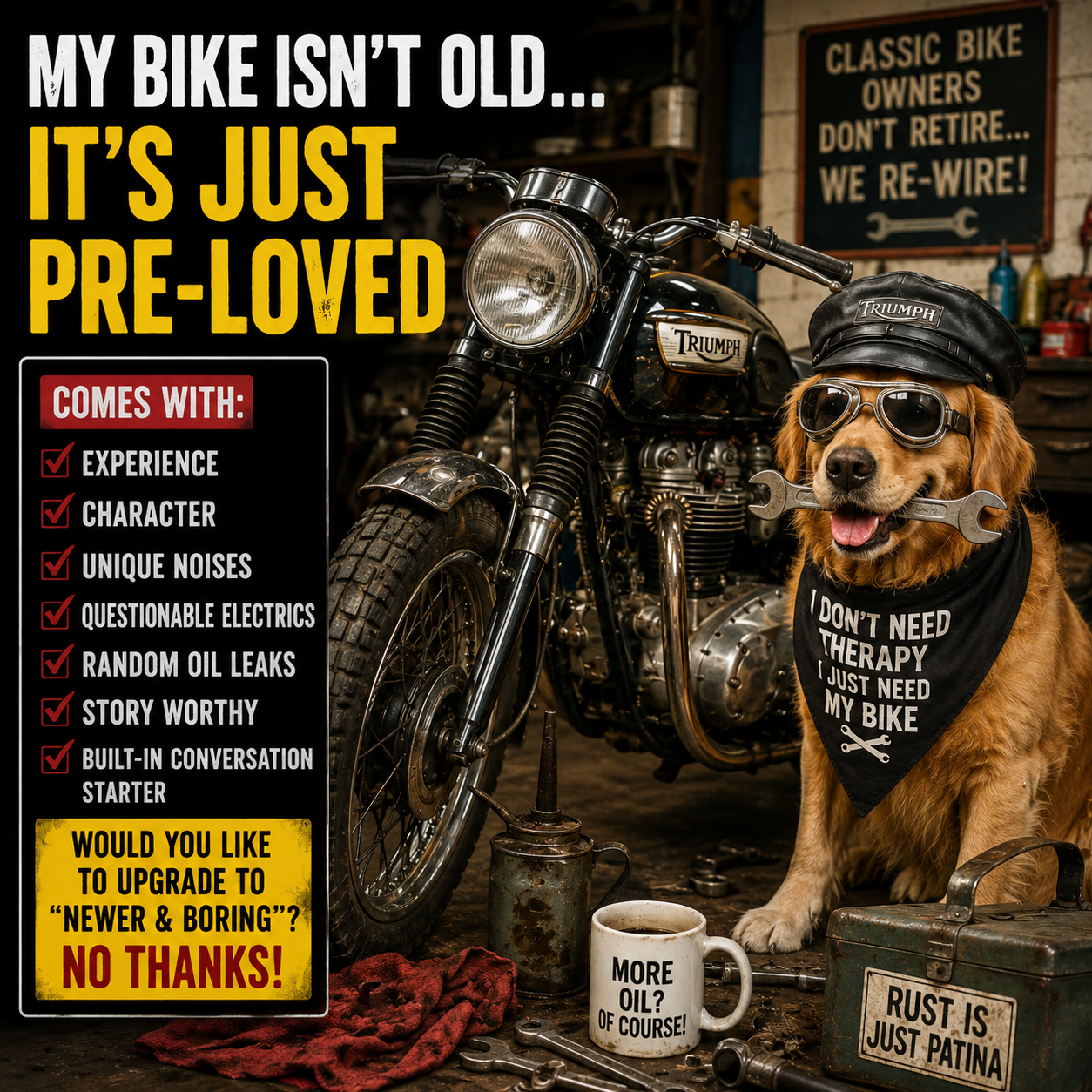 The Most Dangerous Phrase In Classic Motorcycling