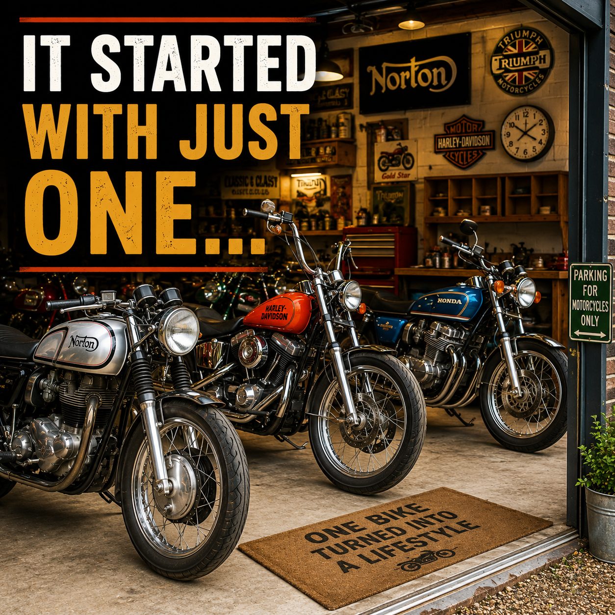 The Motorcycle Collection Nobody Planned