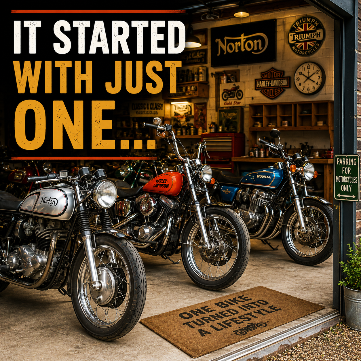 The Motorcycle Collection Nobody Planned