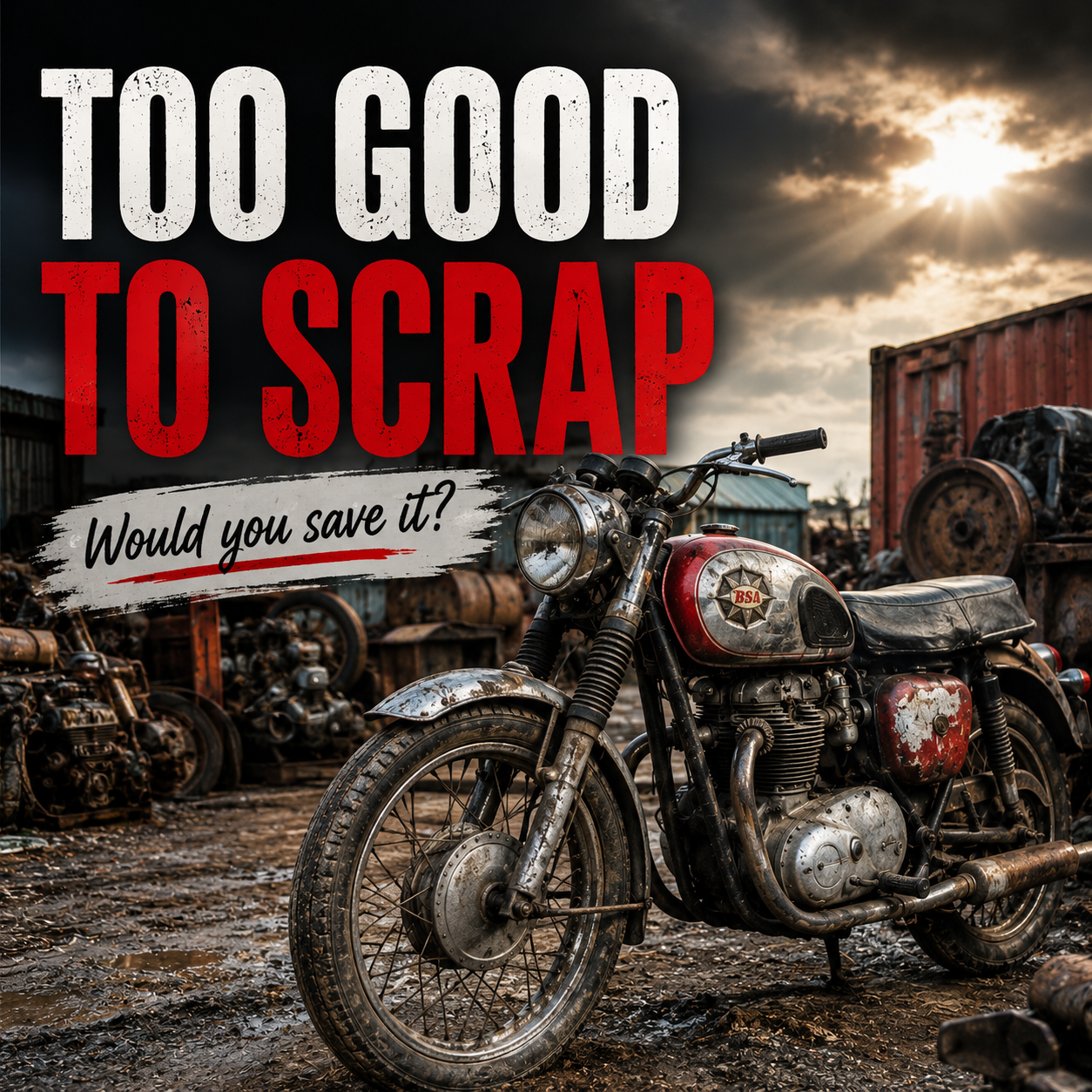 The Motorcycle Nobody Wanted To Scrap