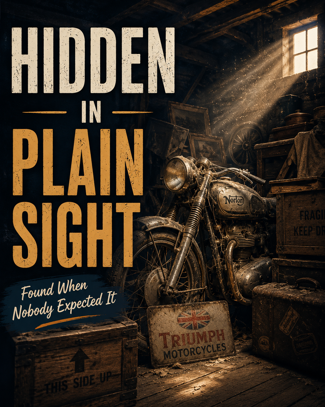 The Motorcycle That Almost Stayed Hidden Forever