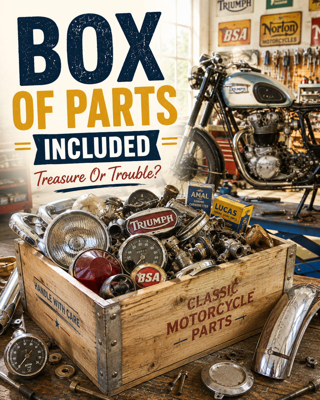 The Motorcycle That Came With A Box Of Parts