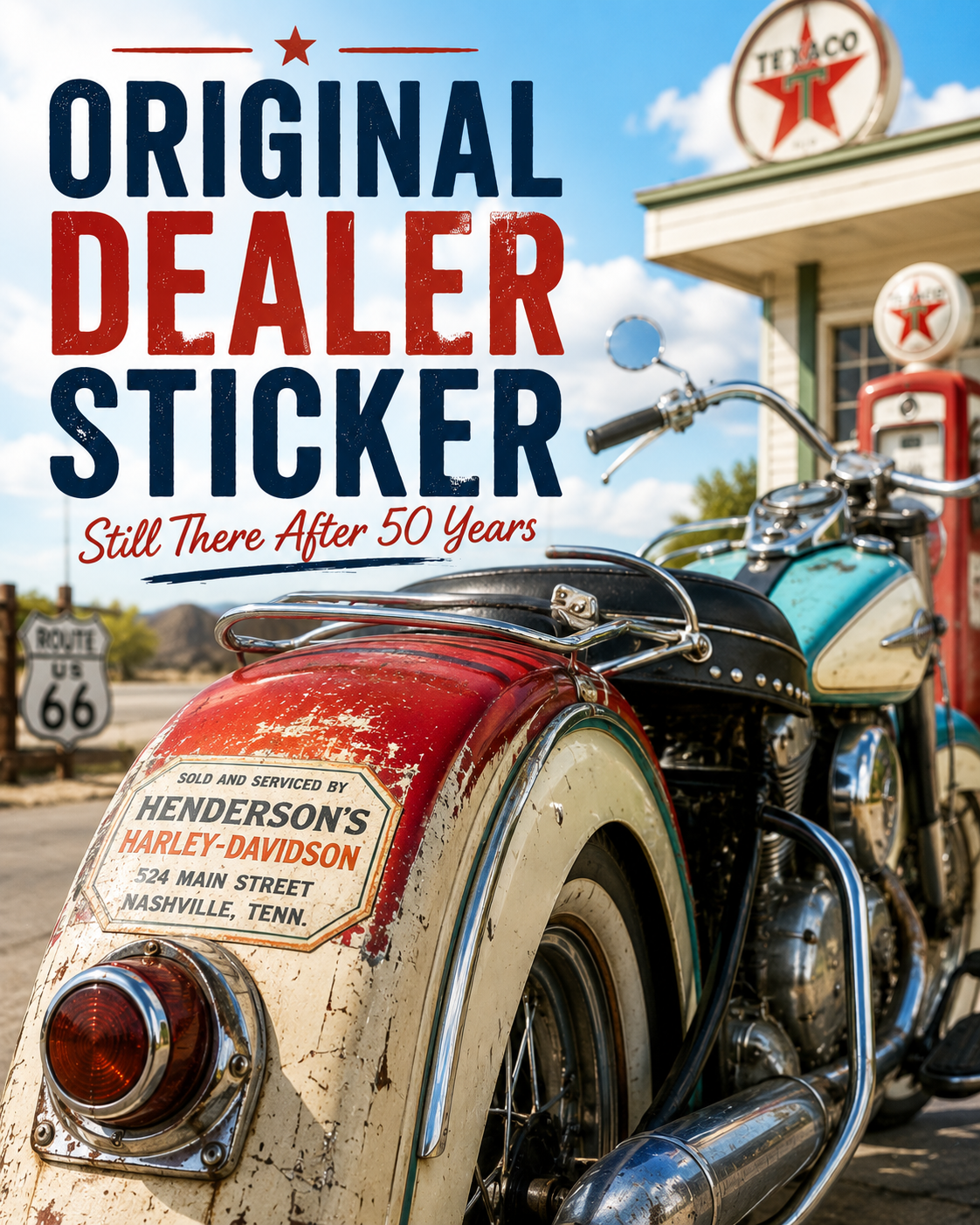 The Motorcycle That Still Had Its Original Dealer Sticker
