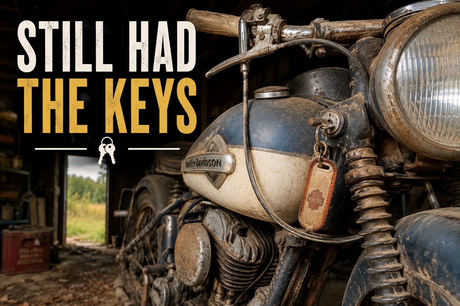 The Motorcycle That Still Had The Keys