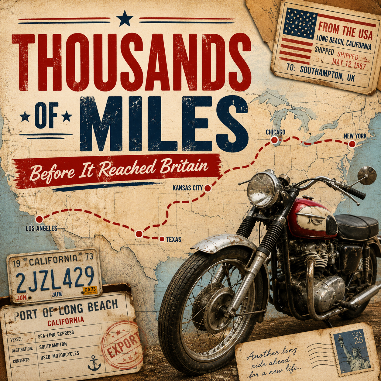 The Motorcycle That Travelled Further Than Its Owner