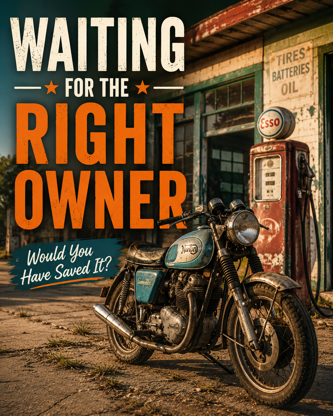 The Motorcycle That Waited For The Right Owner