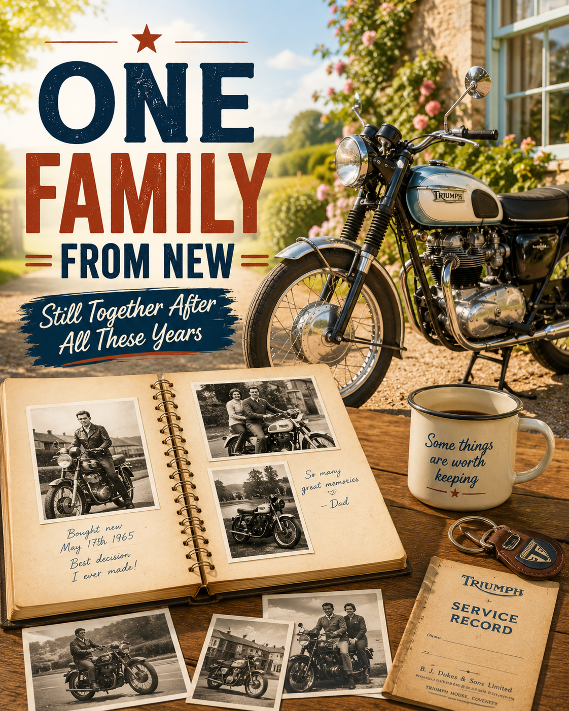 The Motorcycle That Was Bought New And Never Sold