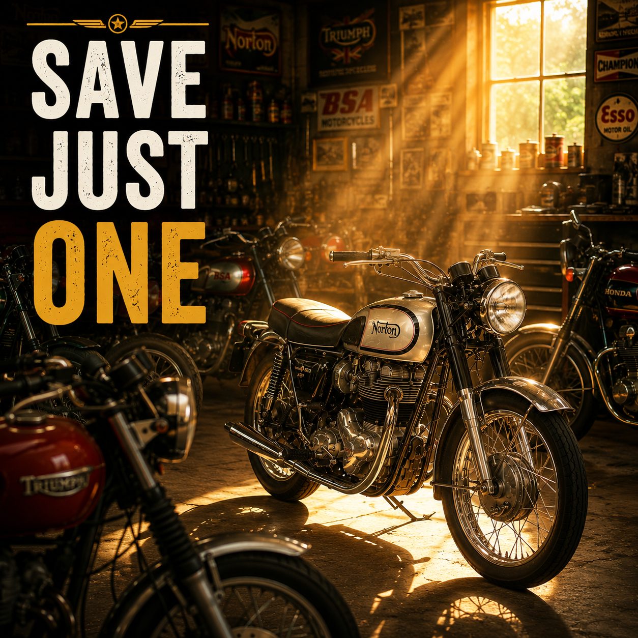 The Motorcycle You'd Save First