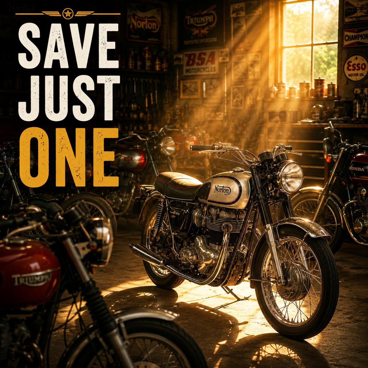 The Motorcycle You'd Save First