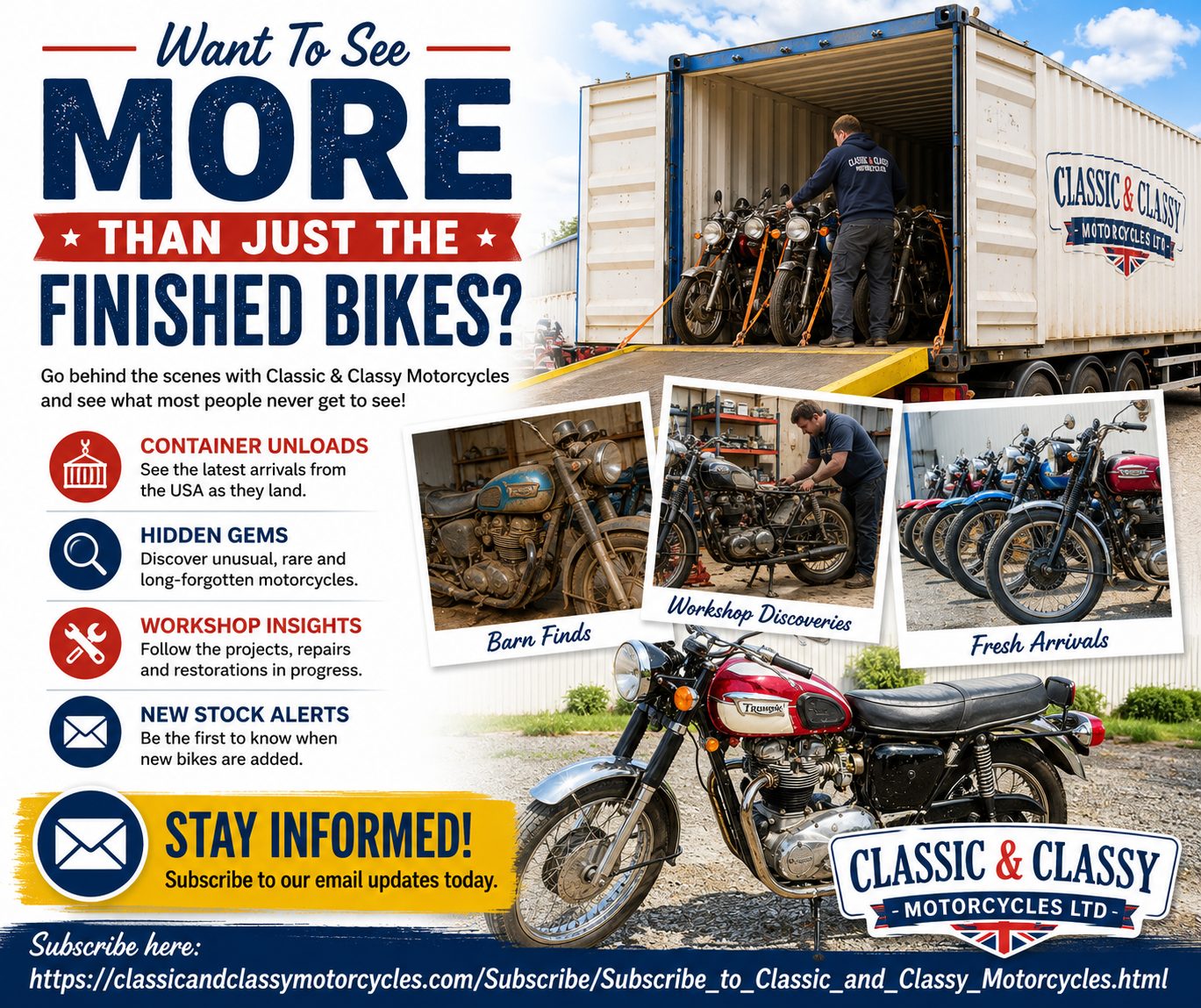 Want To See More Than Just The Finished Bikes?
