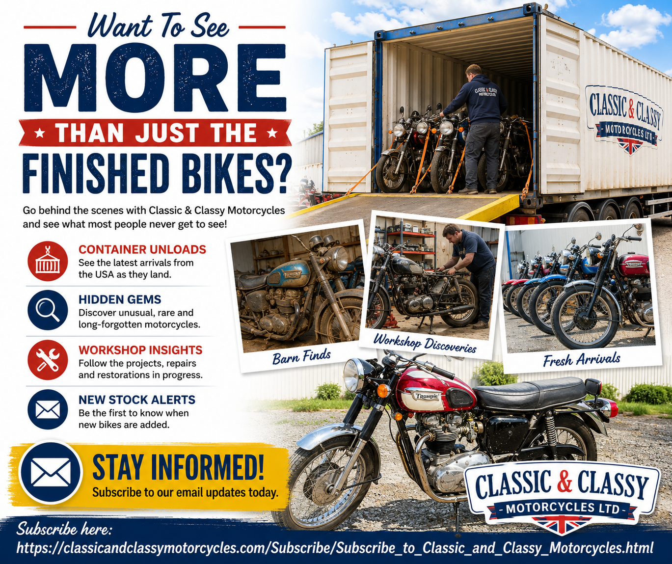 Want To See More Than Just The Finished Bikes?