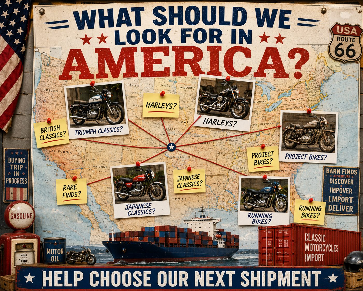 We're planning future buying trips and we'd like your help.