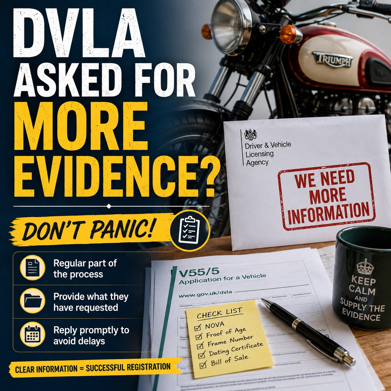 What Happens If DVLA Ask For More Evidence?