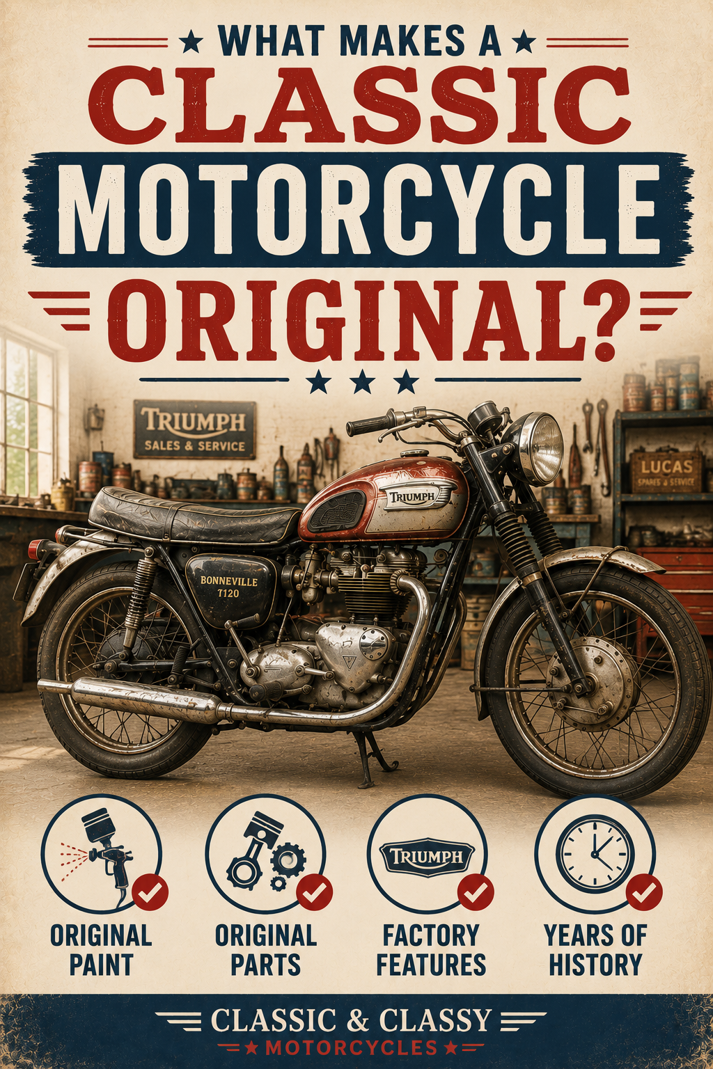 What makes a classic motorcycle original