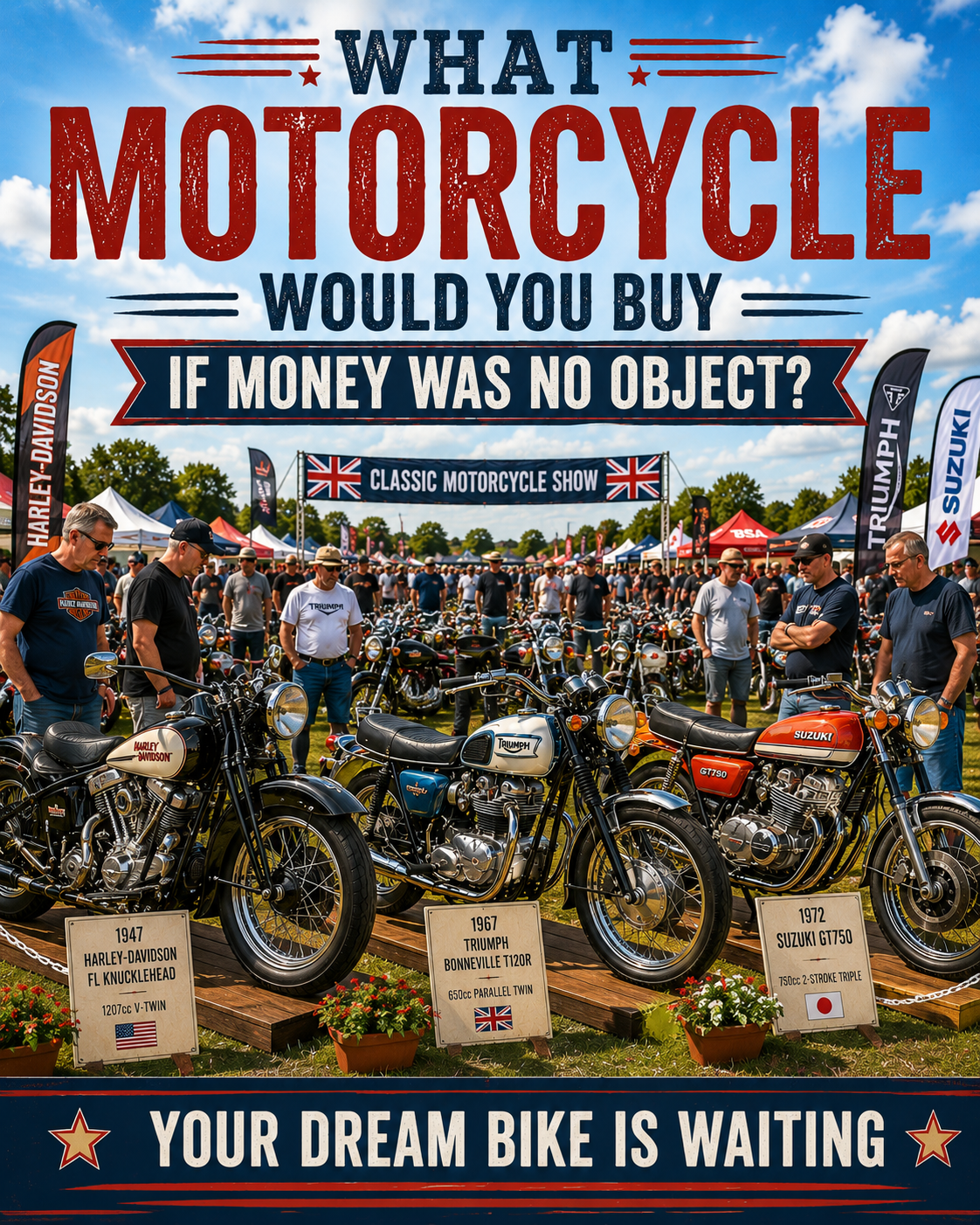 What motorcycle would you buy if money was no object
