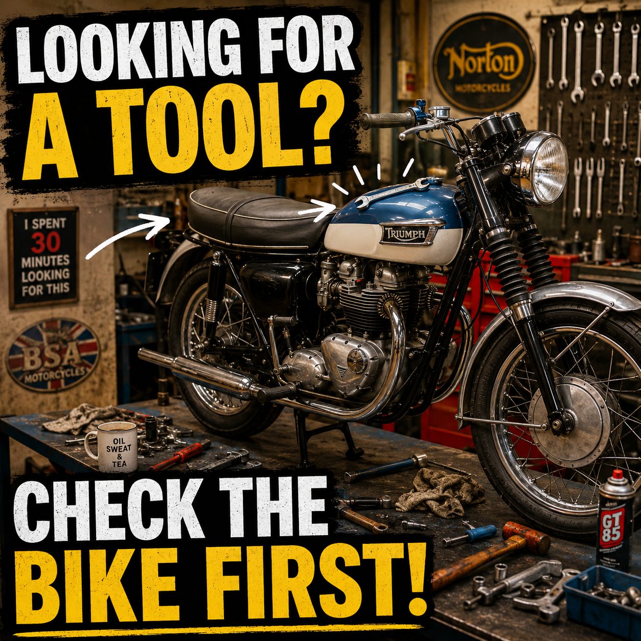 When You Spend More Time Looking For The Tool Than Doing The Job