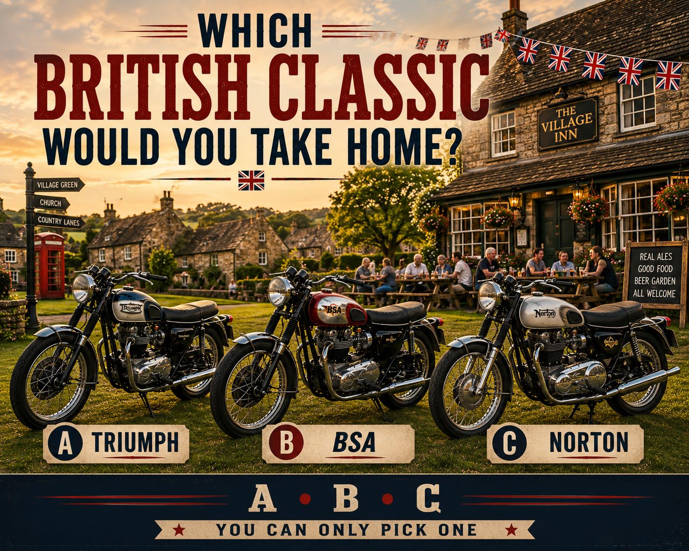 Which British classic would you take home