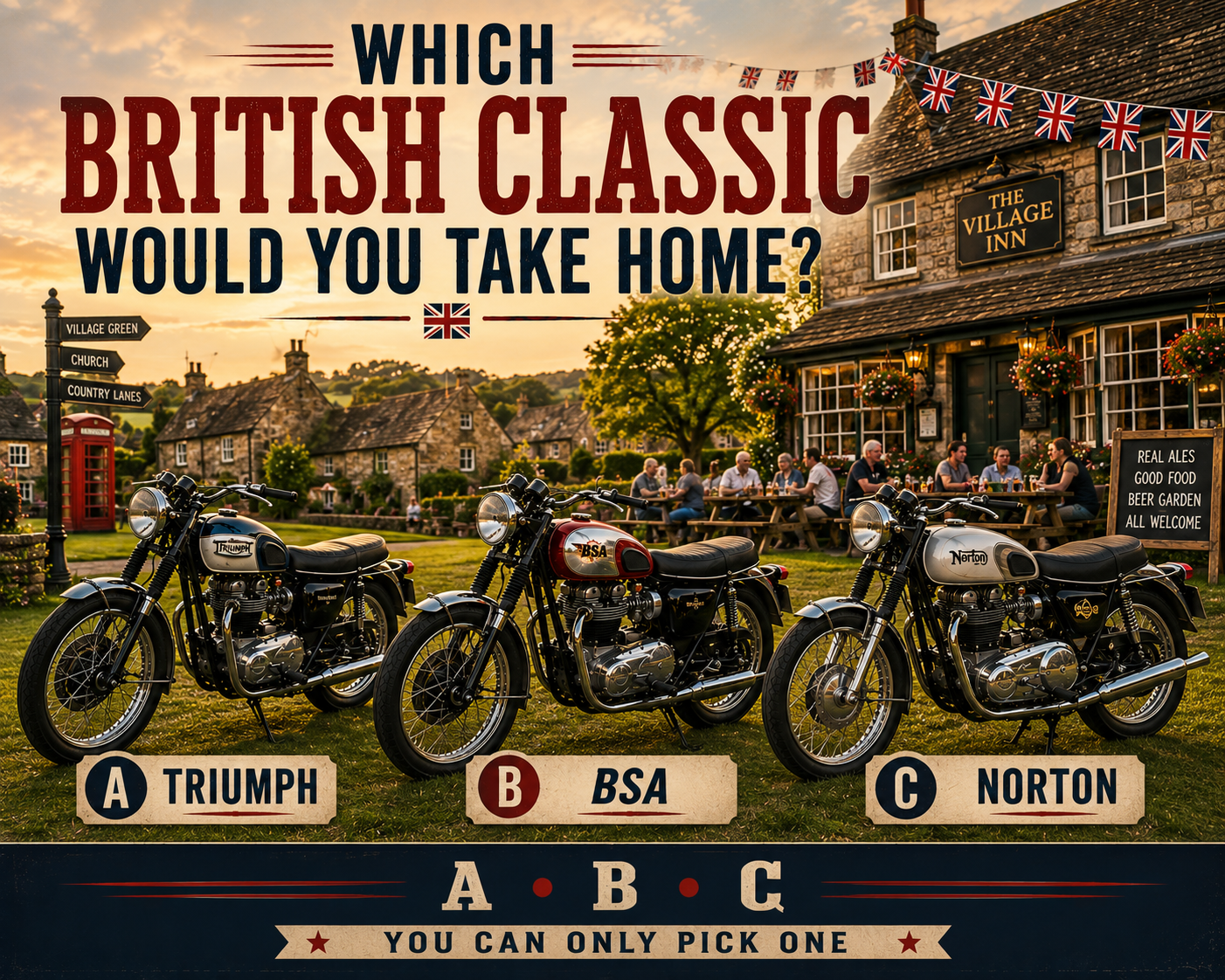 Which British classic would you take home