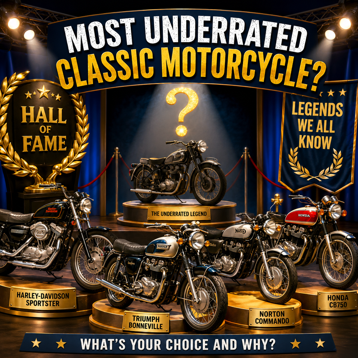 Which classic motorcycle is most underrated