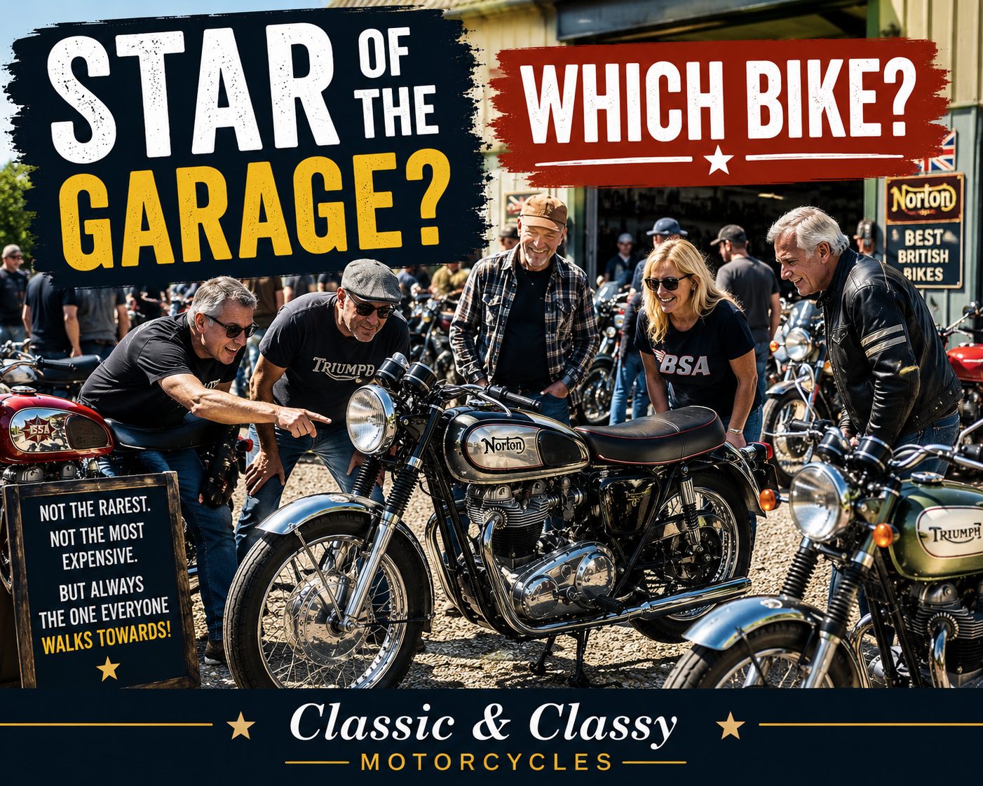 Which Motorcycle In Your Collection Gets The Most Attention?