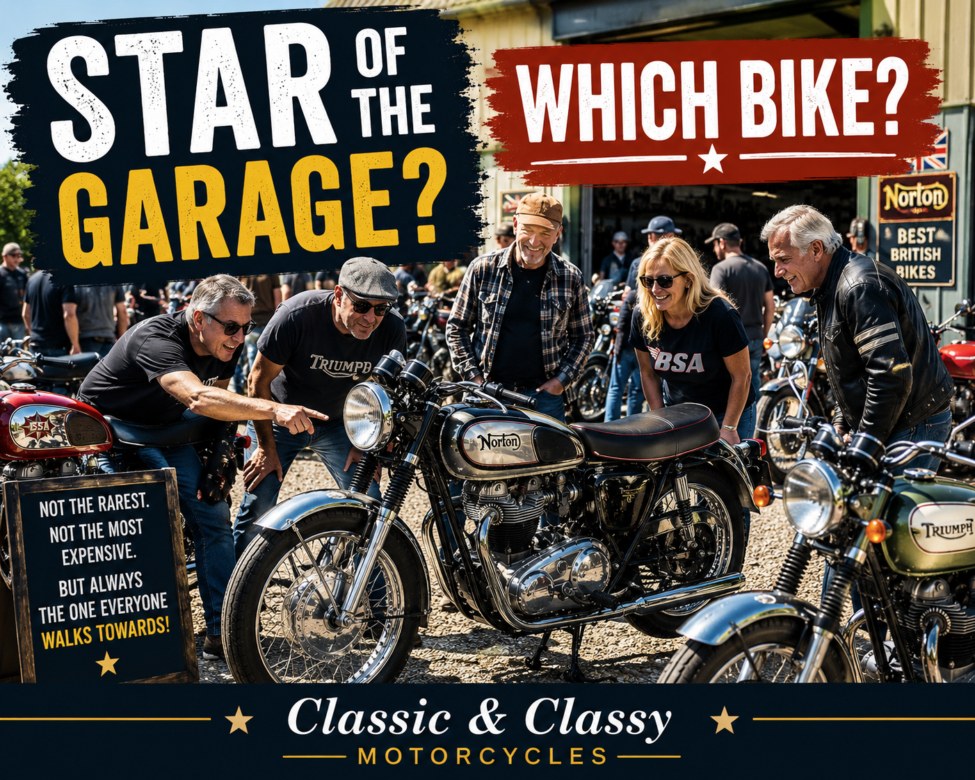 Which Motorcycle In Your Collection Gets The Most Attention?