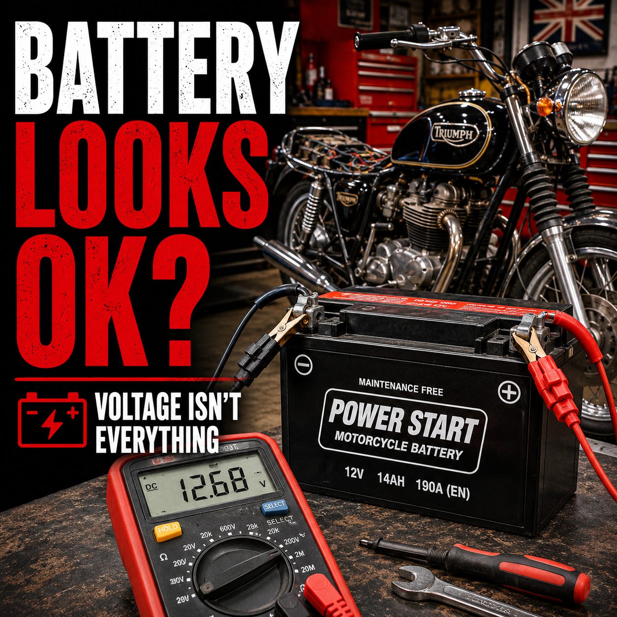 Why A Motorcycle Battery Can Seem Fine But Still Cause Problems
