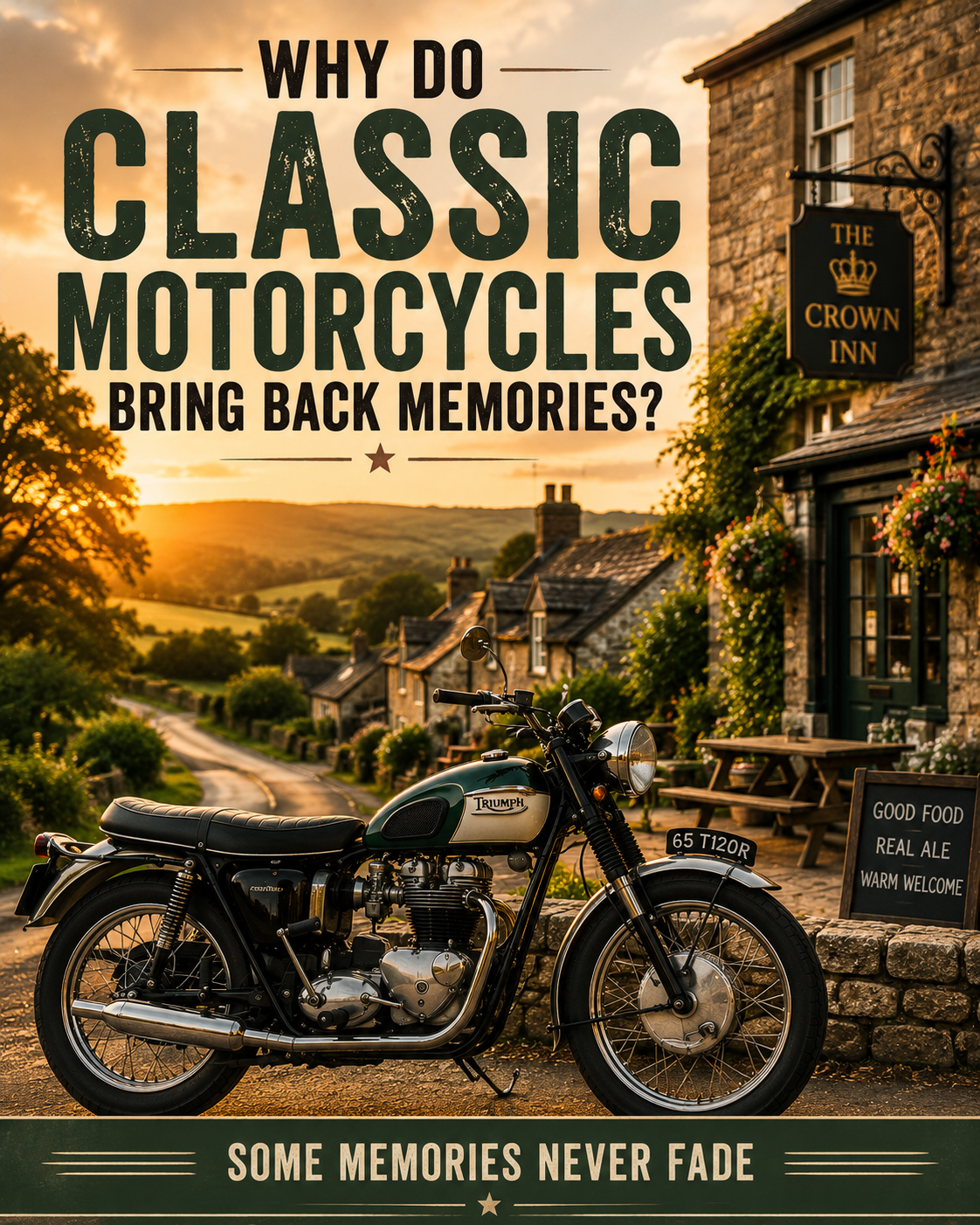 Why do classic motorcycles bring back so many memories
