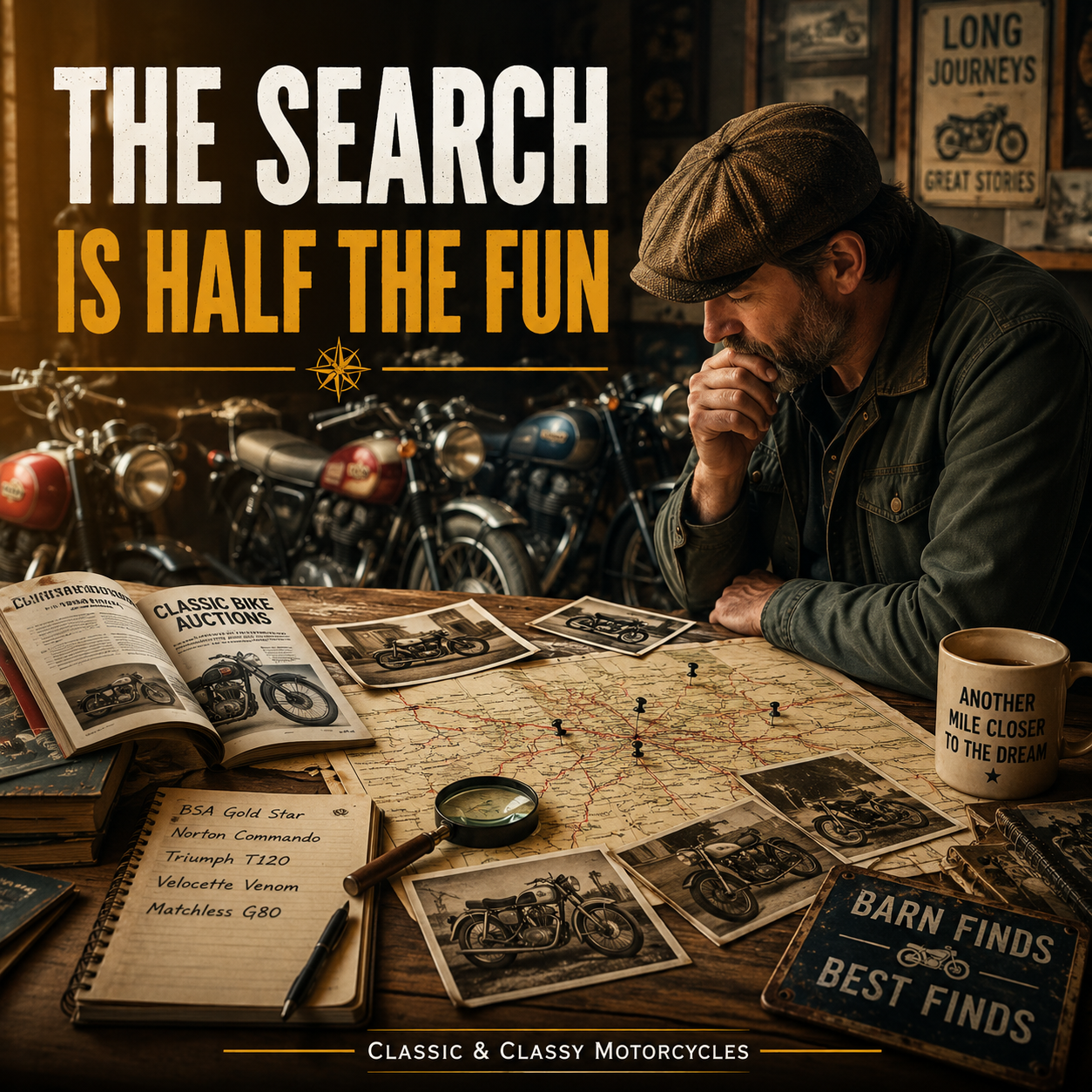 Why Is The Search Half The Fun?