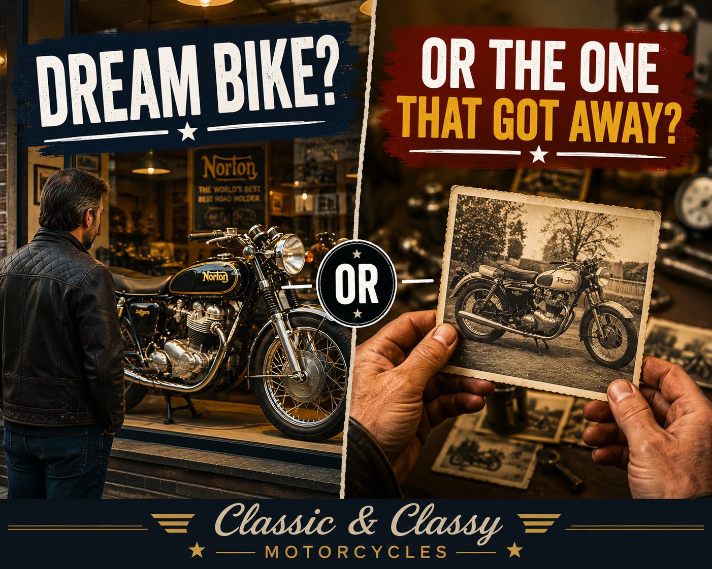 Would You Rather Own The Motorcycle You Always Wanted Or The One You Used To Have?