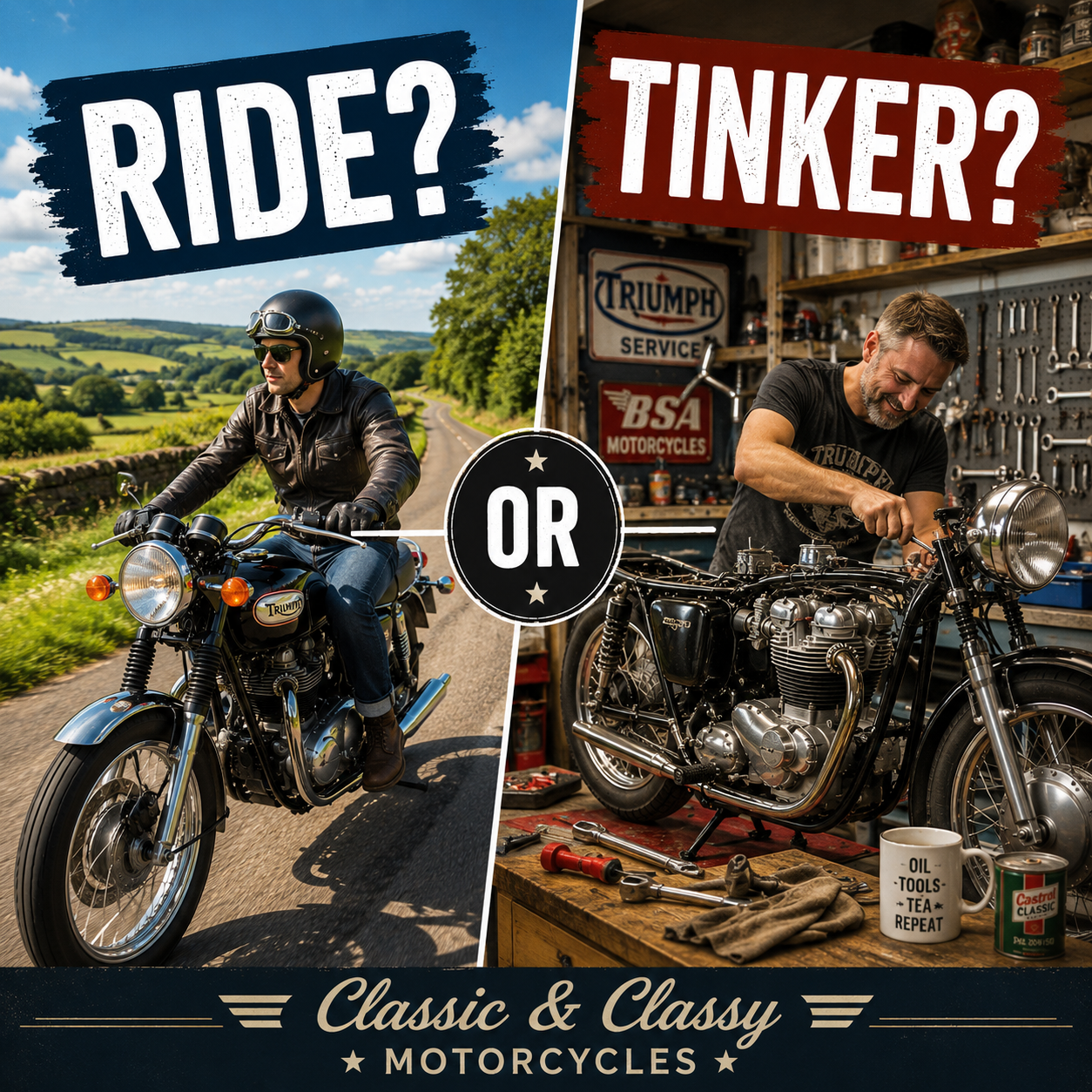 Would You Rather Ride Or Tinker?