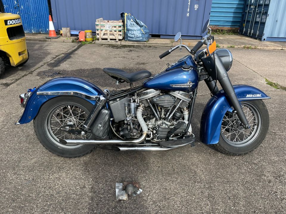 1961 Harley Davidson 1200cc Panhead Duo Glide