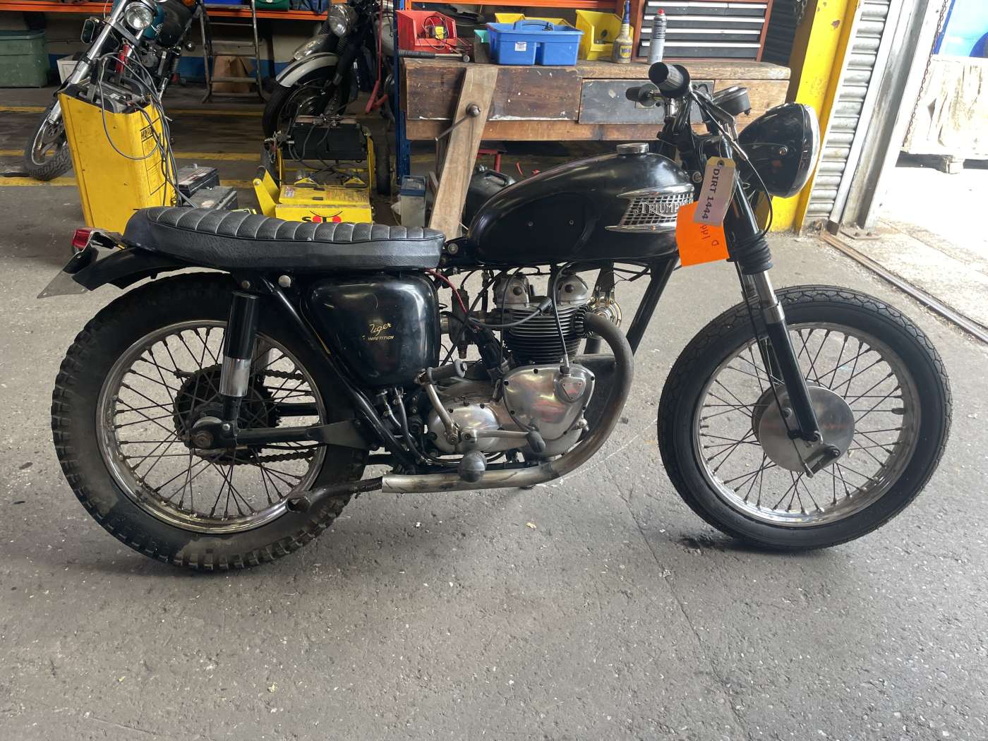 1962-Triumph-T100SS-Tiger-500cc-Running-Project-RefD1444