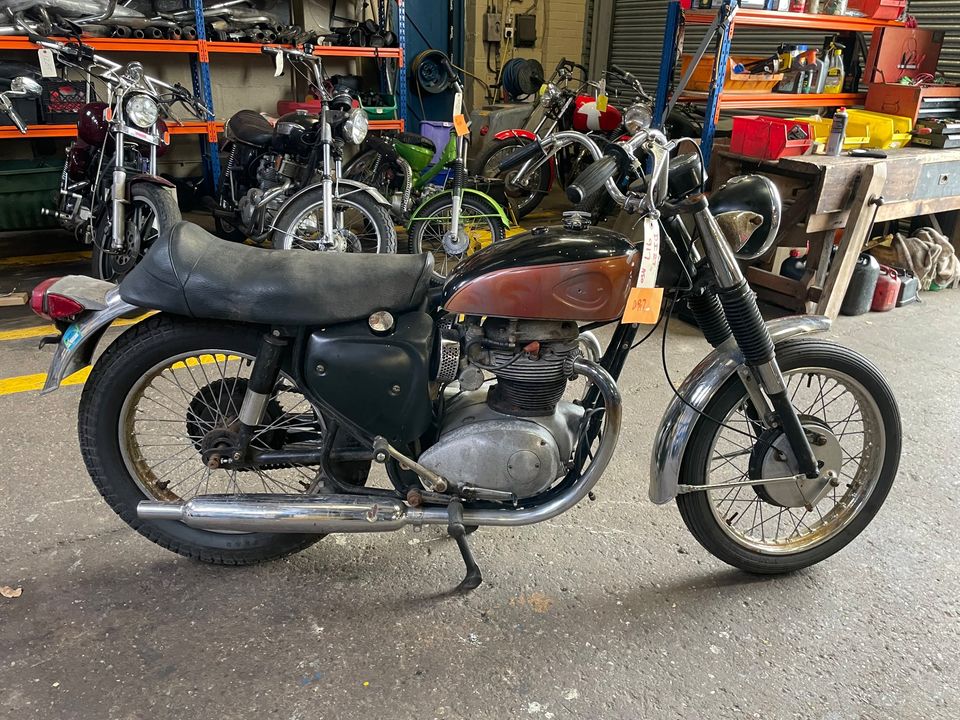 1965 BSA A50B 500cc Complete Barn Find Project