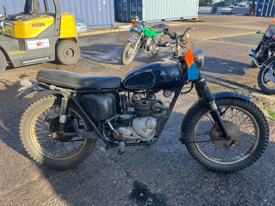 1965 Triumph T100SR 500cc Tiger Project